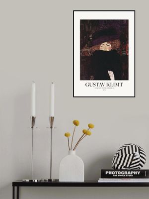 Dame Mit Hut Und Federboa (1909)  Poster