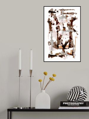 Earthy Tones With Geometric Shapes