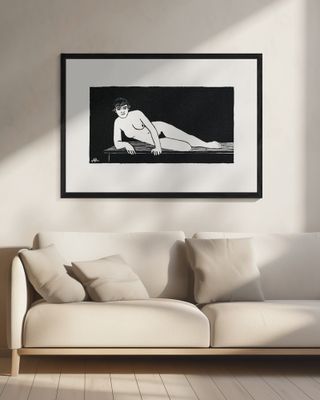 Reclining Nude Figure