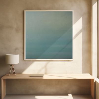 Into the Open                 Oil On Canvas                           60%22 X 60%22