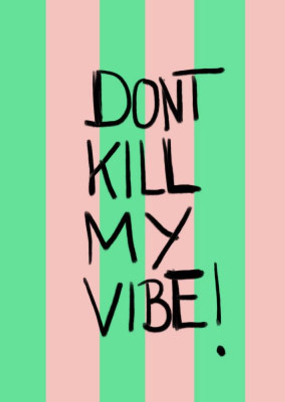 Vibrant Stripes Message