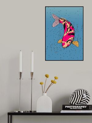 Two koi Fish Swimming in Water