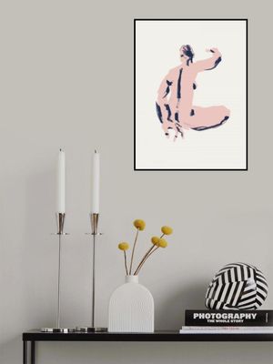 Seated Nude Back View