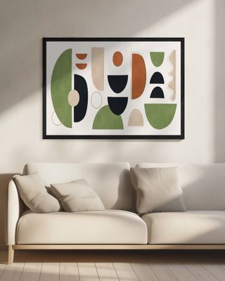 Array of Geometric Shapes