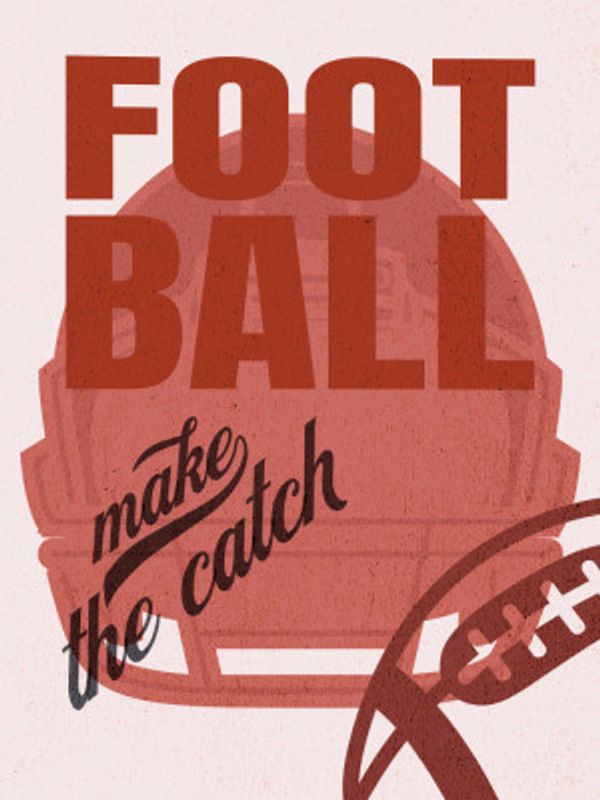 Football Catch Red