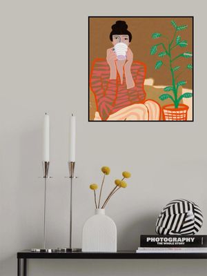 Coffee First Lady relaxing