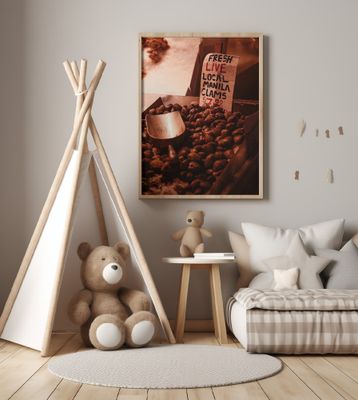 Fresh Live Local Manila Clams