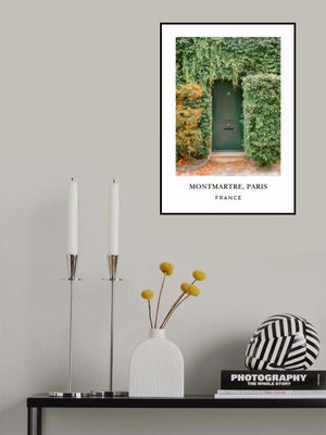Ivy door Paris Travel poster