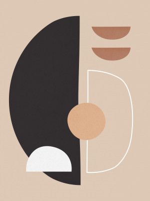 Abstract Art With Geometric Shapes