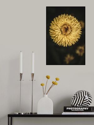 Yellow Floral Texture