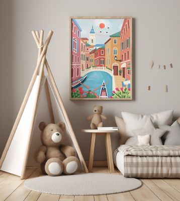 Venice Canal Sunrise Stroll