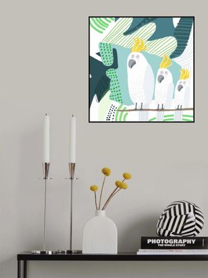 Cockatoo in a Jungle Doodle by Carla Daly