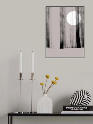 Hidden Moon N°1 | Behind the Trees