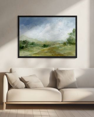 A Serene Countryside Scene