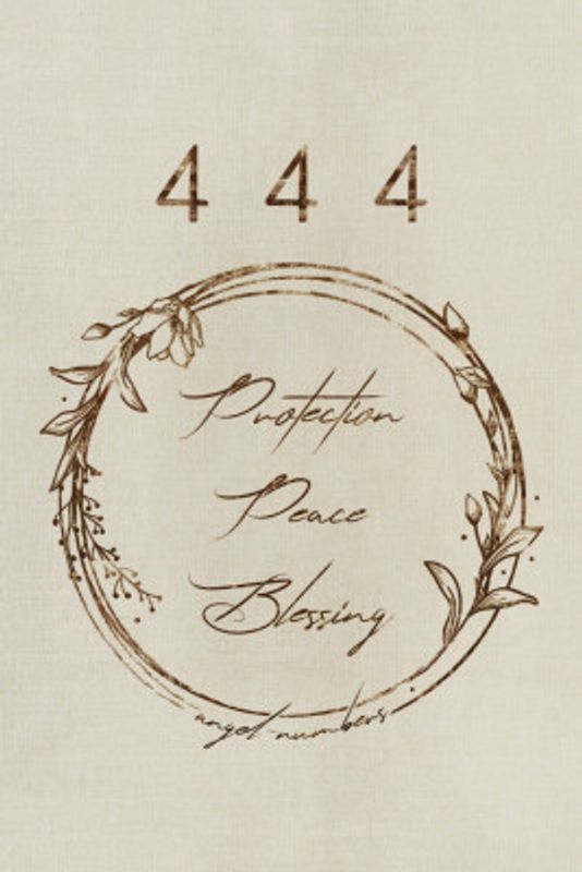 Angel Number 444