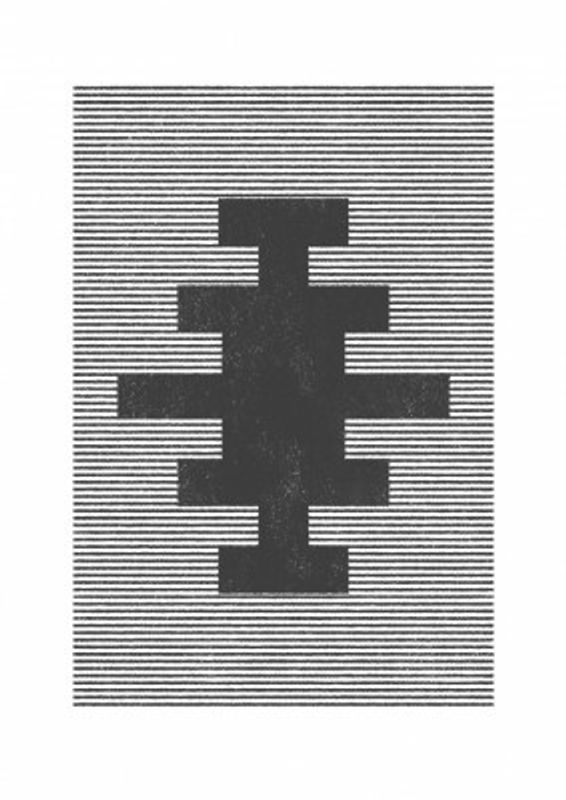 Woodblock Aztec Textile