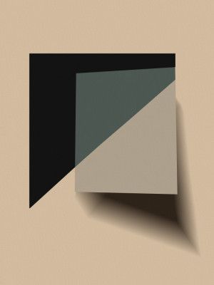 Geometric Shapes In A Minimalist Design