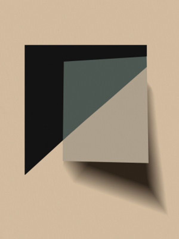 Geometric Shapes In A Minimalist Design
