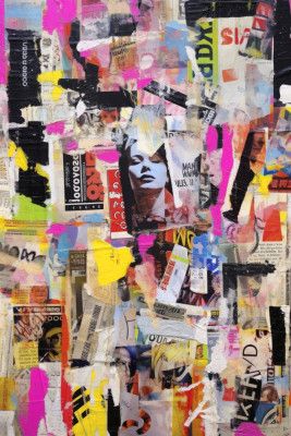 Vivid Collage Echoes