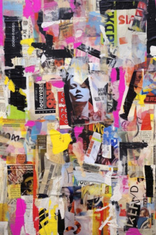 Vivid Collage Echoes