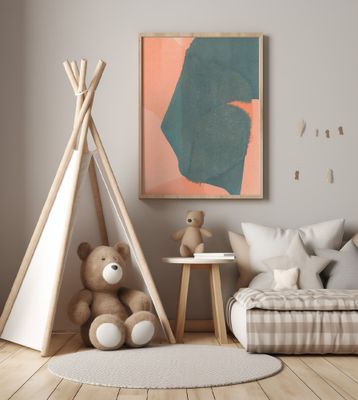 Abstract Dipped Landscape 2