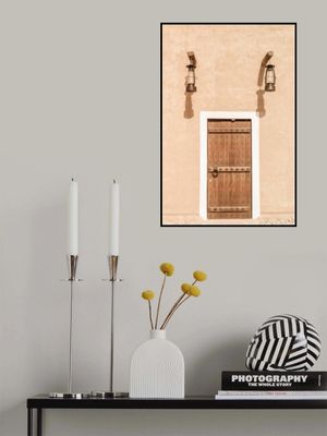 Arabian Door With Lanterns