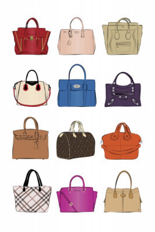 Luxury Handbags In Vibrant Colors