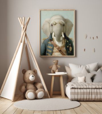 Naval Officer Elephant