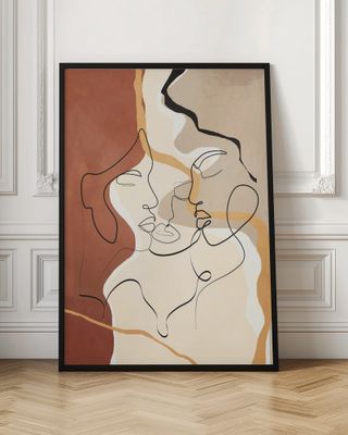 Earthy Line Faces