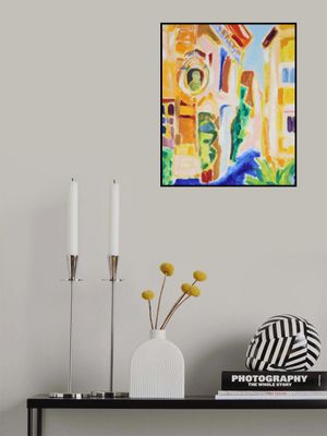 Streets of Rome no. I, Tamara Jare, oil on canvas