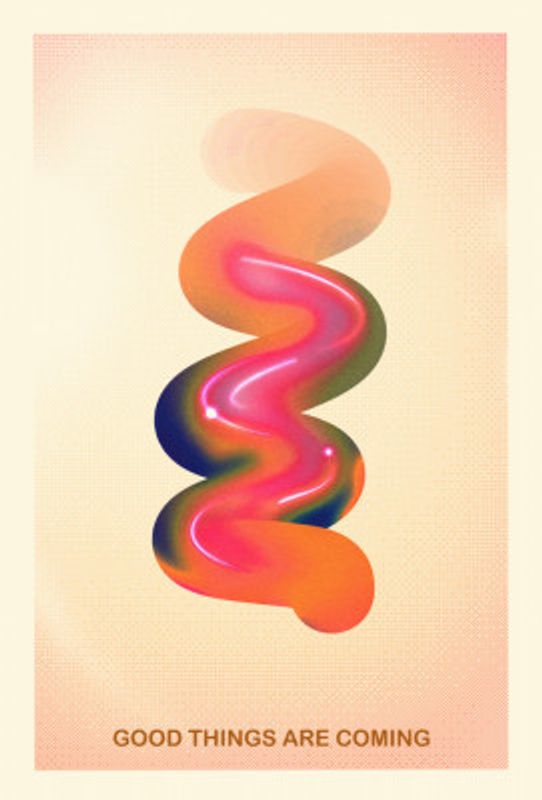 RETRO GRAPHIC NO.17 / GOOD THINGS ARE COMING