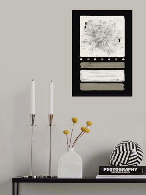 Midnight Cream Delight Abstraction