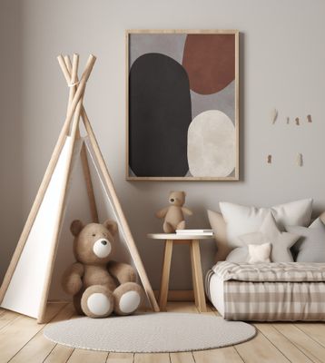 Expressionist abstract shapes 2