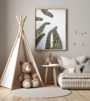 Cacti Reaching Skyward