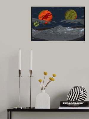 Science Fiction Landscape Panorama