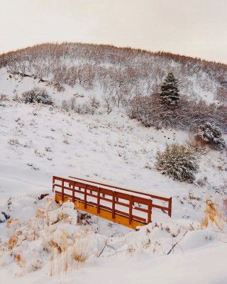 Bridge Over Frozen Water