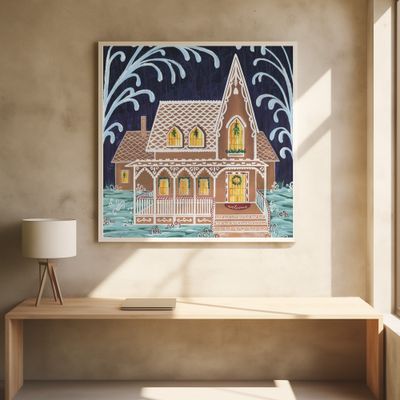 Sweet gingerbread house