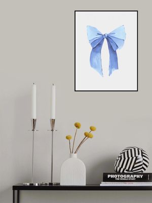 Blue Bow Elegant