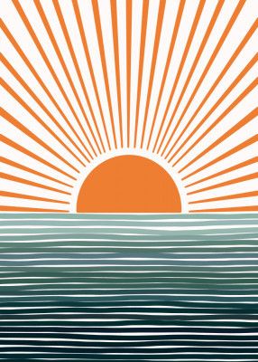 Sunrise Over The Sea