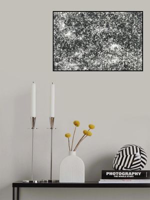 Monochromatic Splatter Pattern