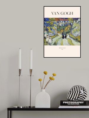 Stairway At Auvers (1890) Van Gogh