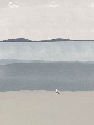 Serene Seascape With Calm Waves