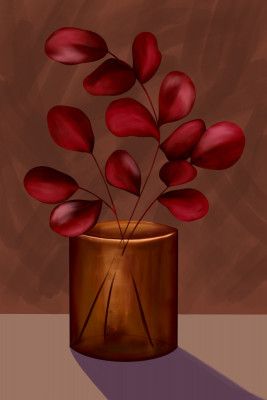 Autumn vase