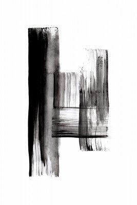 Ink %22black Ink Strokes No.04%22