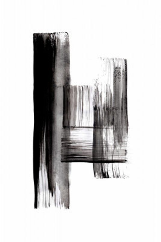 Ink %22black Ink Strokes No.04%22