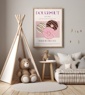 Doughnut Print