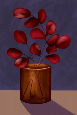 Autumn vase
