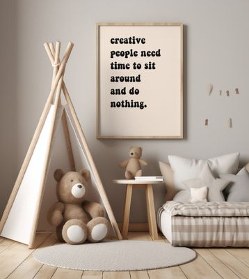 Creative People sit around