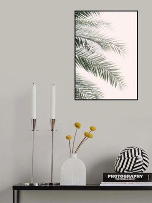 Blush Palm Leaves