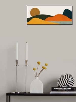 Landscape And Sunset